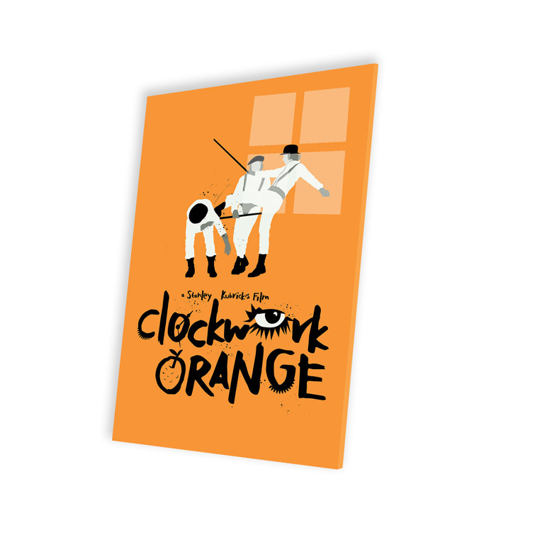 Trinx A Clockwork Orange Movie Art On Plastic/Acrylic by 2Toastdesign Painting Wayfair